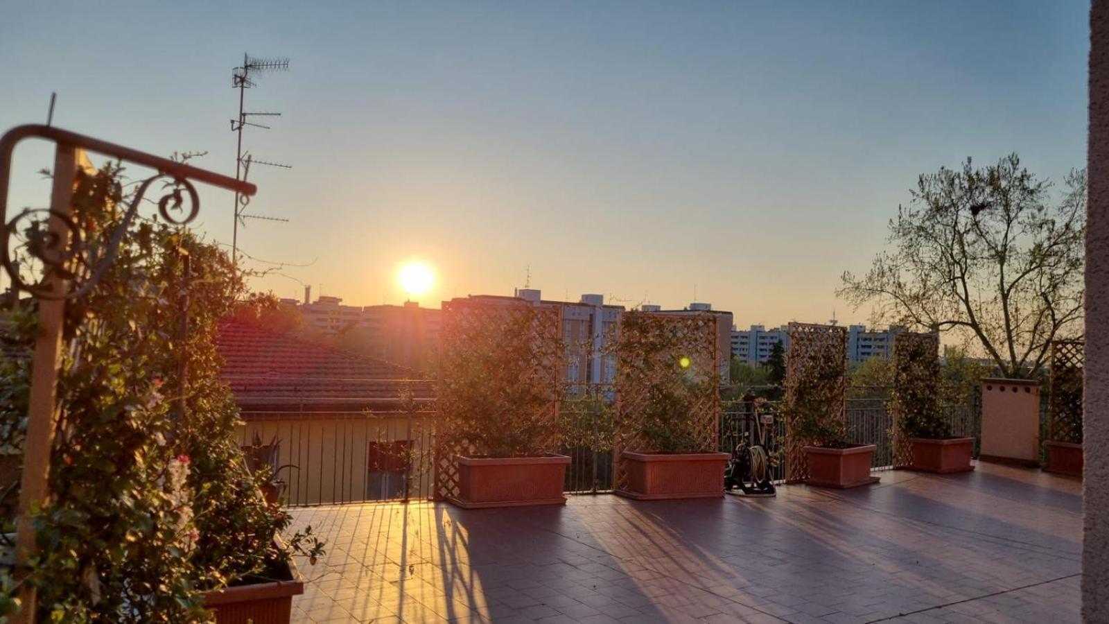 Ferienwohnung Attico Vista San Luca Bologna Exterior foto